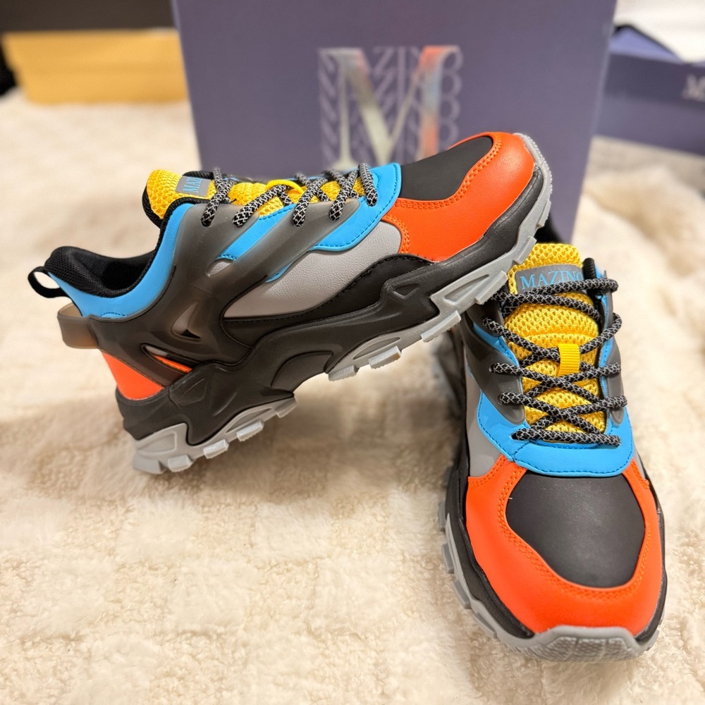 Mazino Multicolor Sneakers Kid 6Y Women 7.5